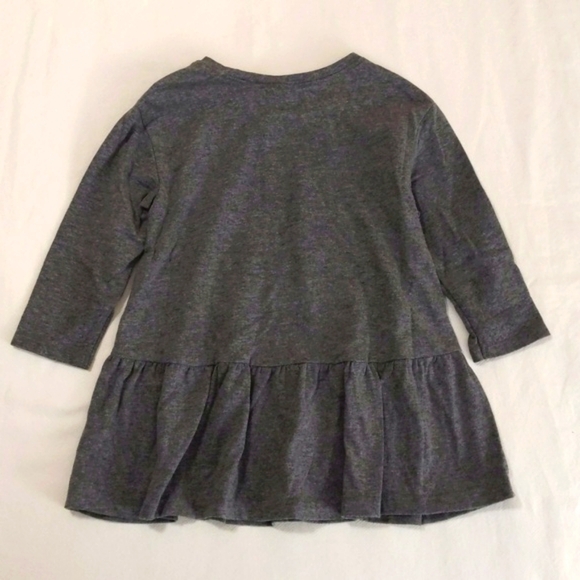 old navy basic gray dropped waist dress 18-24 months baby toddler girls - Picture 5 of 5